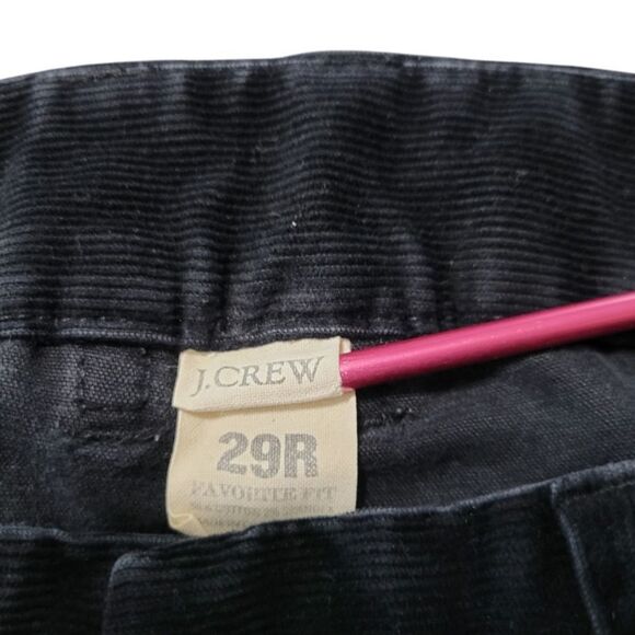 J.Crew Pants Size 29R W33"xL33" J Crew Favorite Fit Corduroy Pants Straight Leg - Picture 6 of 6